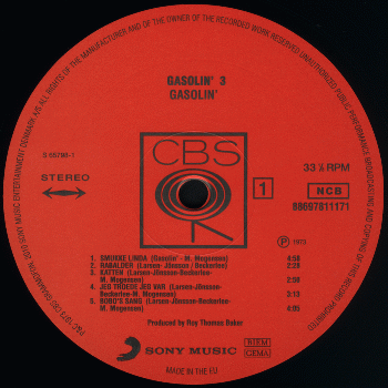 Gasolin' 3 - CBS 65798