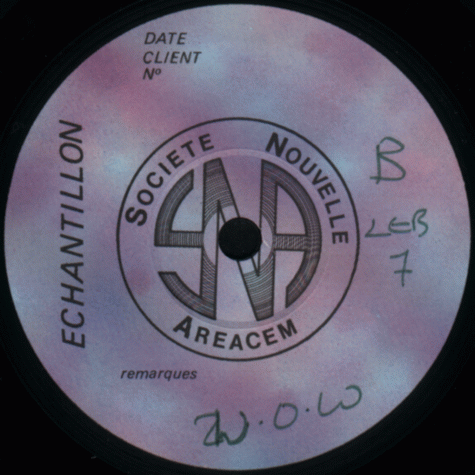 French testpressing side 2