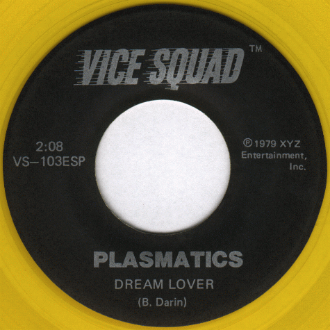 Yellow vinyl - label A-side