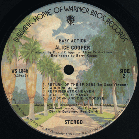 Palmtree label side 2