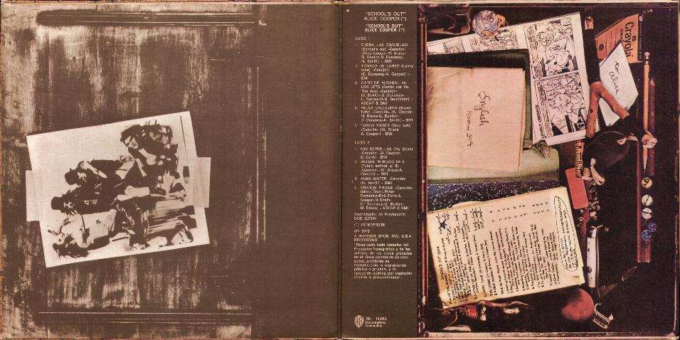 Gatefold sleeve Inside